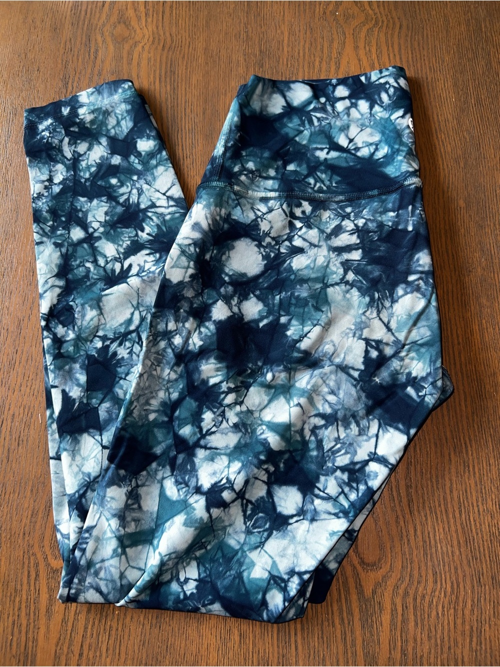 Lululemon Wunder Under Hi-Rise 7/8 Tight *Dual Shibori Full-On Luxtreme 25"